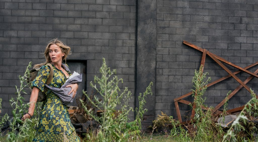 Evelyn (Emily Blunt) braves the unknown in "A Quiet Place Part II.” Photo by Jonny Cournoyer. Courtesy Paramount Pictures.