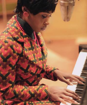 Cynthia Erivo is Aretha Franklin in "Genius: Aretha." Courtesy National Geographic