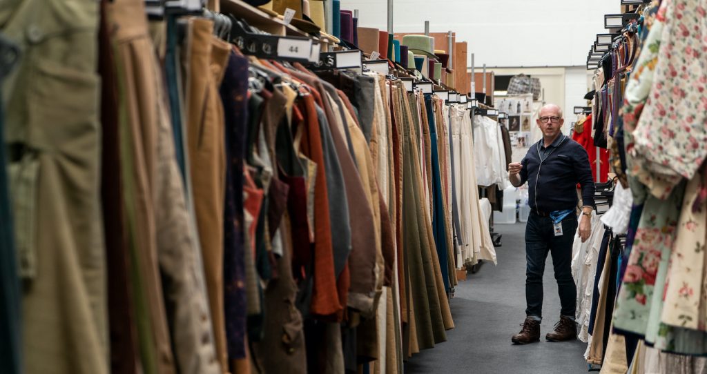 BRIDGERTON in Costume Department of BRIDGERTON Cr. LIAM DANIEL/NETFLIX © 2020