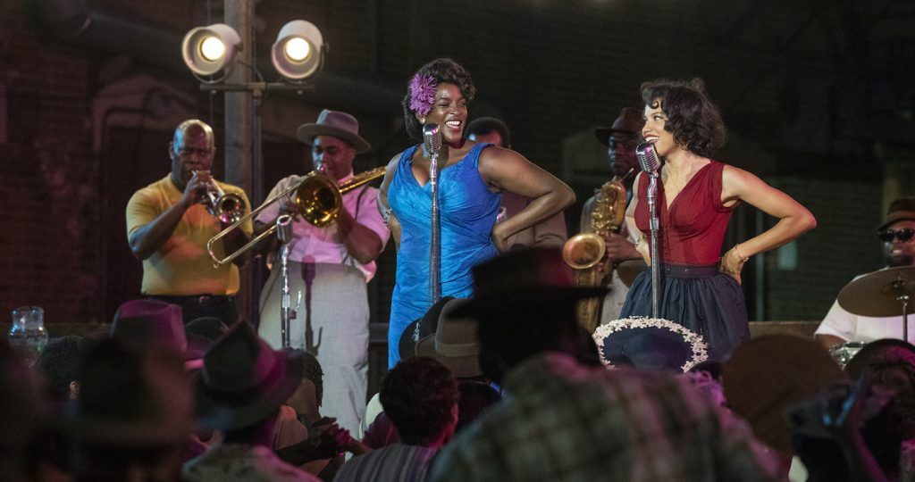 Wunmi Mosaku, Jurnee Smollett. Photograph by Elizabeth Morris/HBO