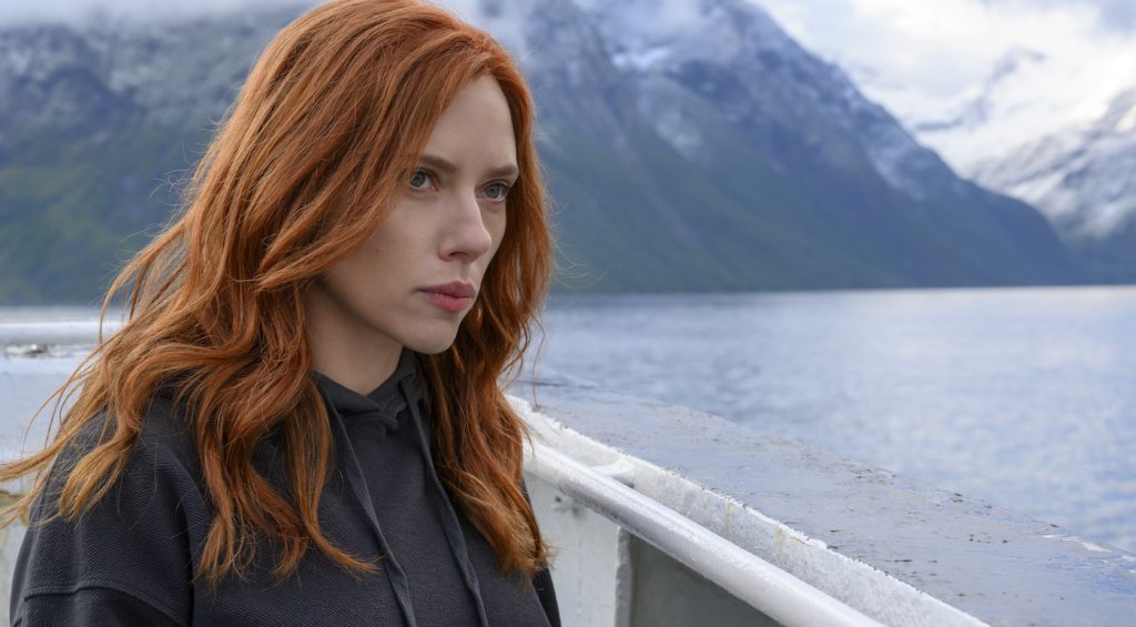 Natasha Romanoff (Scarlett Johansson) as Black Widow in Marvel Studios' BLACK WIDOW. Photo by Jay Maidment. ©Marvel Studios 2020.