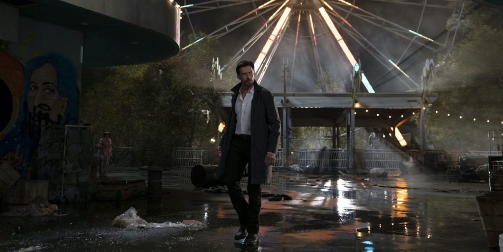 Caption: HUGH JACKMAN as Nick Bannister in Warner Bros. Pictures’ action thriller “REMINISCENCE,” a Warner Bros. Pictures release. Photo Credit: Ben Rothstein