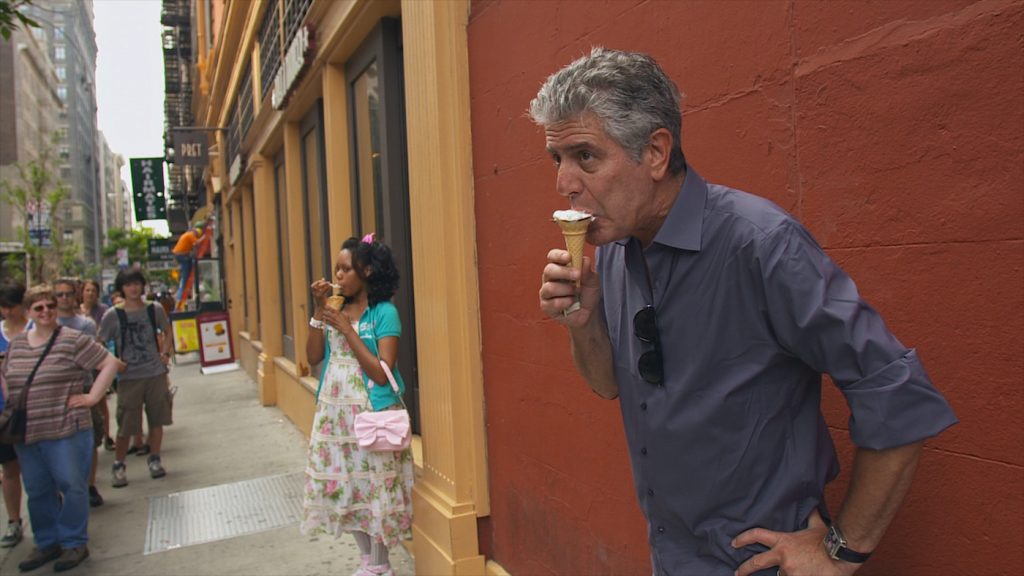 Anthony Bourdain stars in Morgan Neville's documentary, ROADRUNNER, a Focus Features release. Courtesy of Focus Features, in association with Zero Point Zero