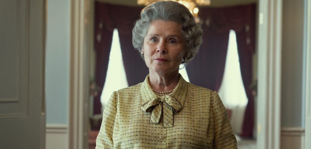 Imelda Stanton is Queen Elizabeth in "The Crown." Courtesy Netflix.