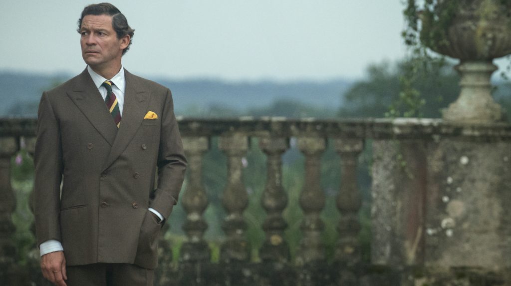 Dominic West is Prince Charles in "The Crown." Courtesy Netflix.