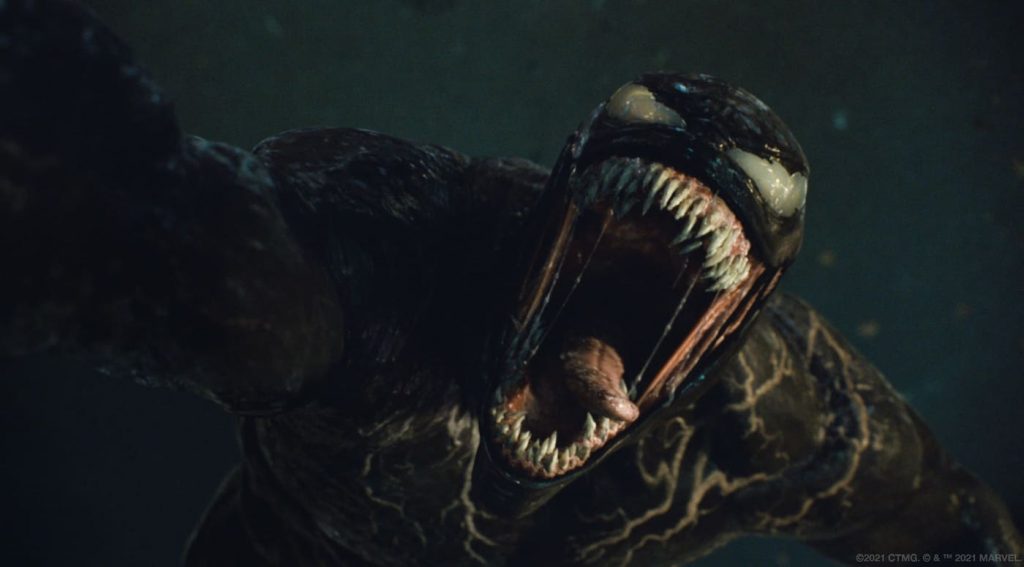 An image from "Venom: Let There Be Carnage." Courtesy Sony Pictures.