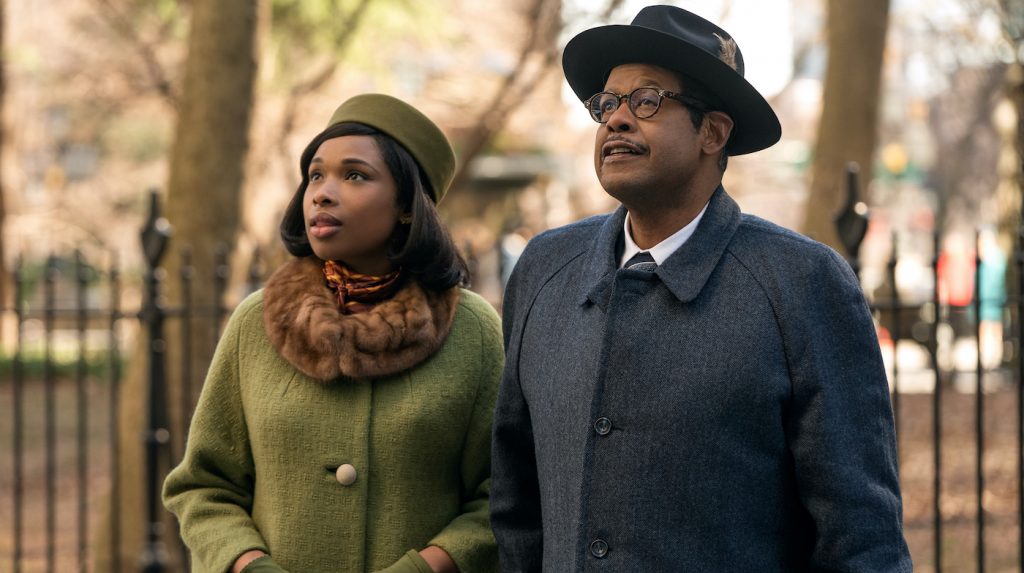 Jennifer Hudson stars as Aretha Franklin and Forest Whitaker as her father C.L. Franklin in RESPECT, a Metro Goldwyn Mayer Pictures film. Photo credit: Quantrell D. Colbert