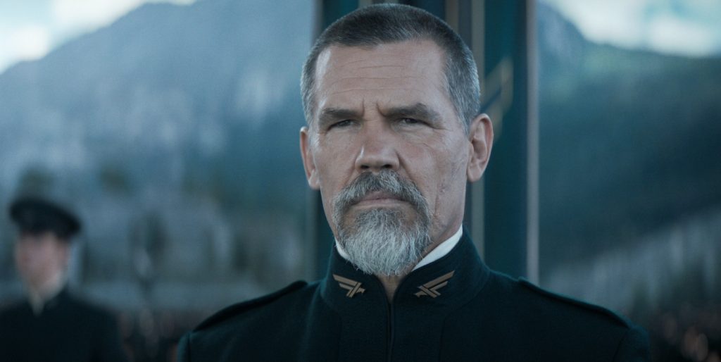 Caption: (L-r) JOSH BROLIN as Gurney Halleck in Warner Bros. Pictures’ and Legendary Pictures’ action adventure “DUNE,” a Warner Bros. Pictures release. Photo Credit: Courtesy of Warner Bros. Pictures and Legendary Pictures