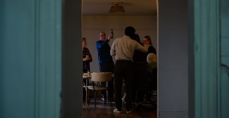 A still image from "The Humans." Courtesy A24.