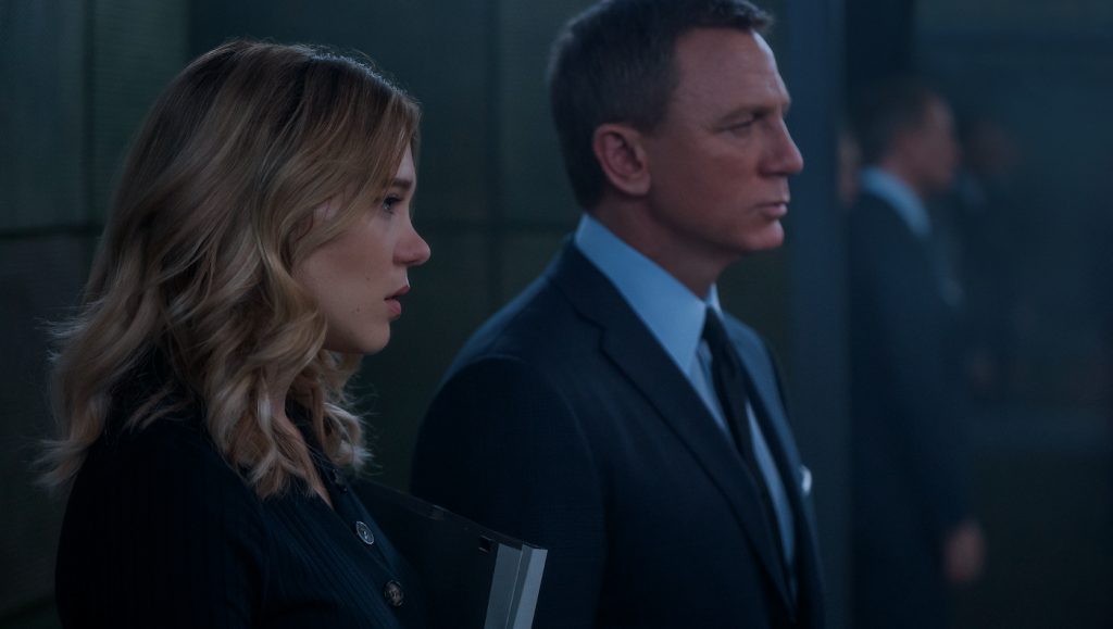 Daniel Craig stars as James Bond and Léa Seydoux as Dr. Madeleine Swann in NO TIME TO DIE, an EON Productions and Metro-Goldwyn-Mayer Studios film. Credit: Nicola Dove © 2021 DANJAQ, LLC AND MGM. ALL RIGHTS RESERVED.