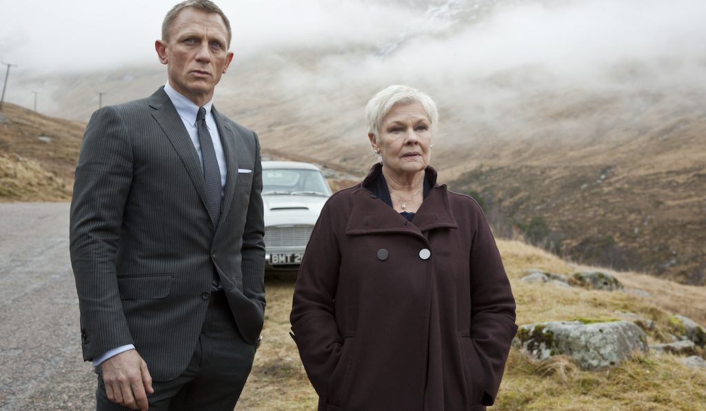 Daniel Craig and Judi Dench in Metro-Goldwyn-Mayer Pictures/Columbia Pictures/EON Productions’ action adventure SKYFALL. Photo by Francois Duhamel.