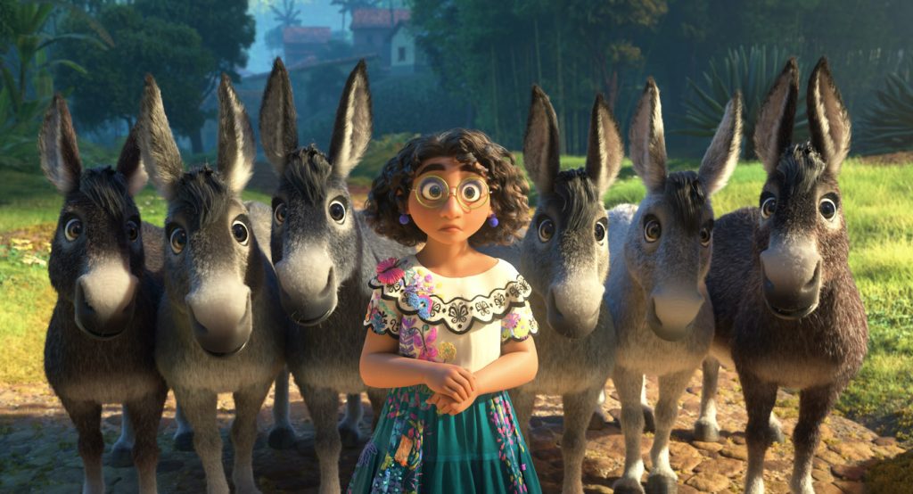 MEET MIRABEL – Welcome to the family Madrigal where every child is blessed with a magic gift unique to them. Everyone, that is, except Mirabel. Voiced by Stephanie Beatriz, Mirabel is determined to prove she belongs within this extraordinary family. Opening in the U.S. on Nov. 24, 2021, Walt Disney Animation Studios’ “Encanto” features songs by Lin-Manuel Miranda. © 2021 Disney. All Rights Reserved.