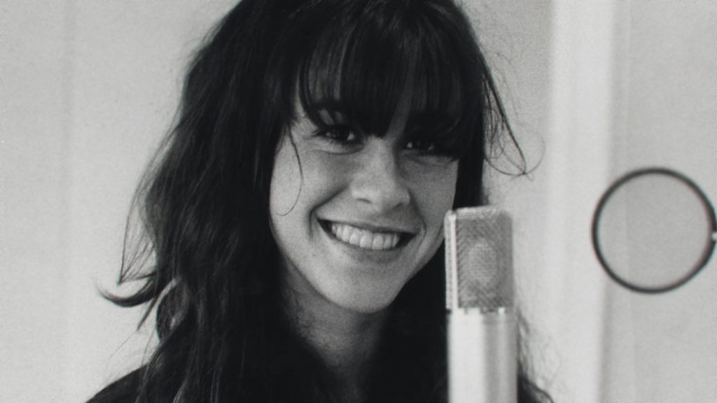 Alanis Morissette while recording songs that would become the Jagged Little Pill album (circa 1994). Courtesy HBO.