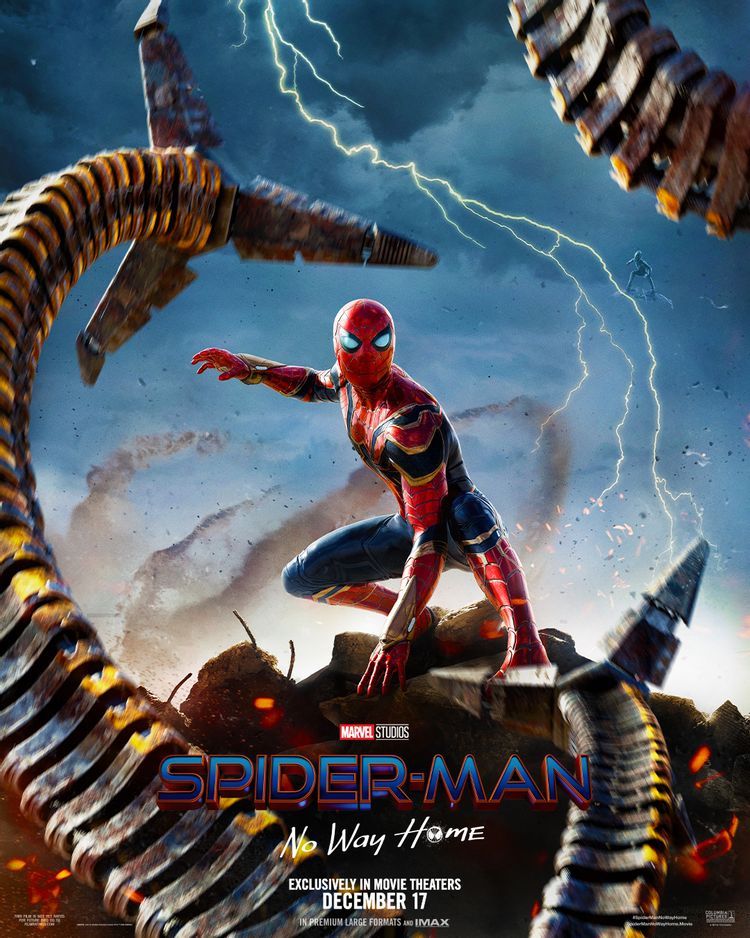 The poster for "Spider-Man: No Way Home." Courtesy of Sony Pictures.