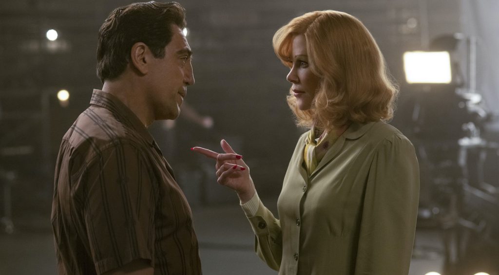 JAVIER BARDEM and NICOLE KIDMAN star in BEING THE RICARDOS. Photo: GLEN WILSON © AMAZON CONTENT SERVICES LLC