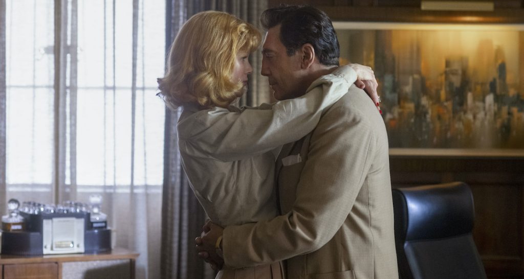 NICOLE KIDMAN and JAVIER BARDEM star in BEING THE RICARDOS. Photo: GLEN WILSON © AMAZON CONTENT SERVICES LLC