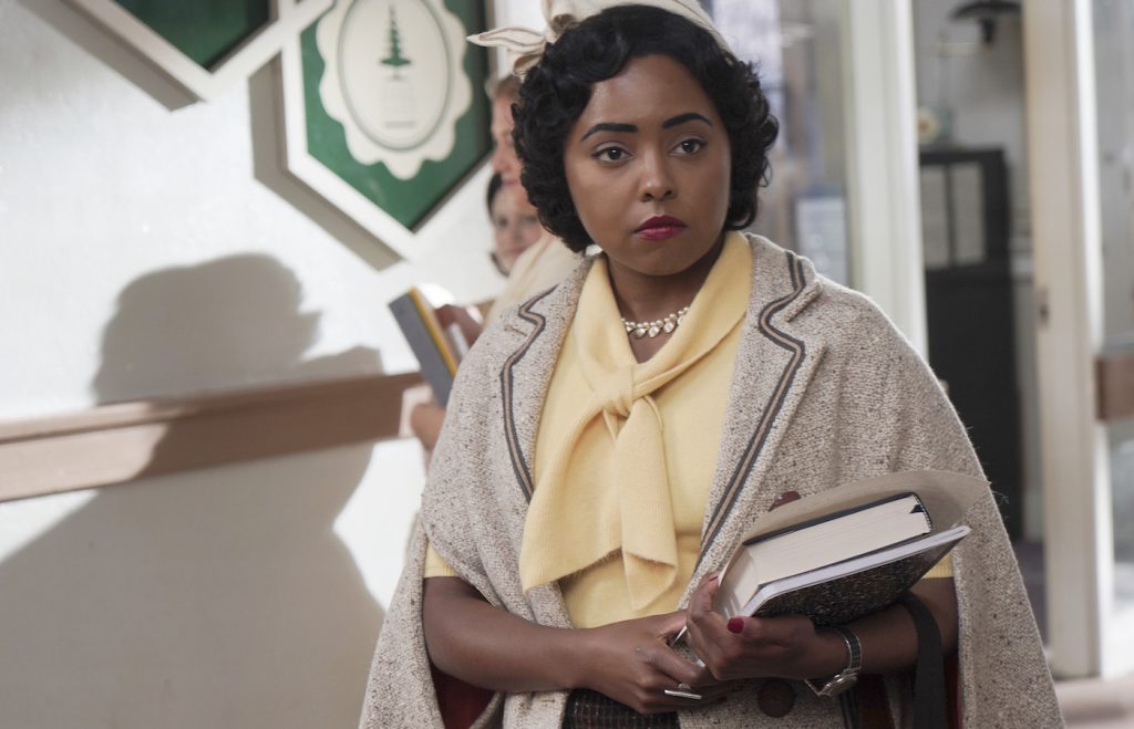 WOMEN OF THE MOVEMENT - "The Last Word" - After the verdict is reached and the story becomes international news, a movement begins - and Mamie Till-Mobley fights to defend Emmett's legacy. The season finale of "Women of the Movement." (ABC/James Van Evers) ADRIENNE WARREN