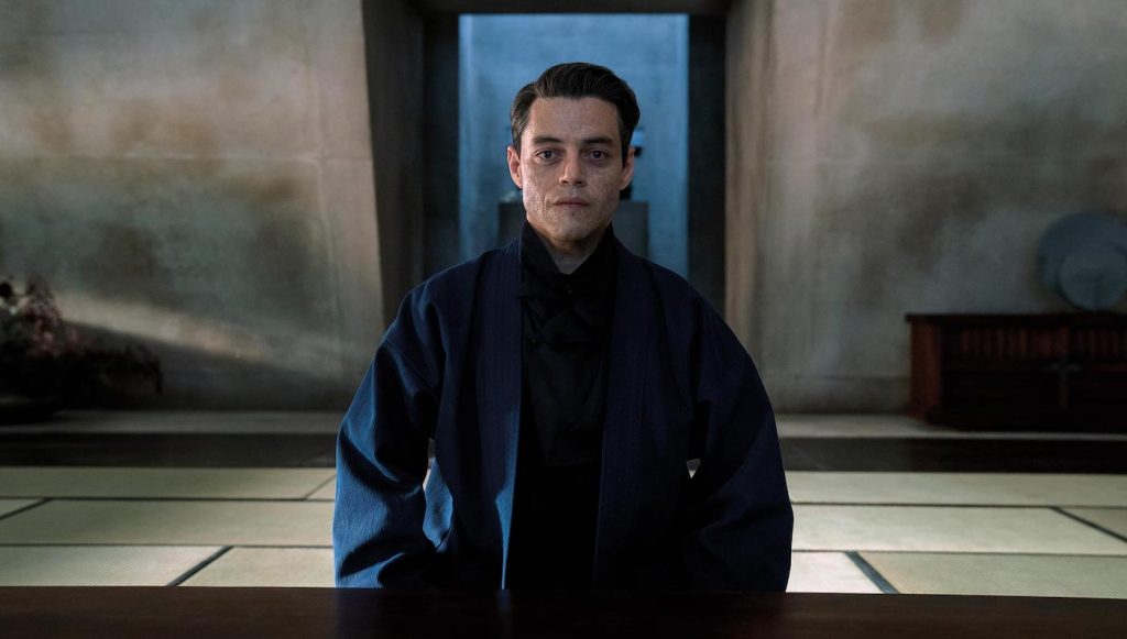 Rami Malek (Safin) on the set of NO TIME TO DIE, an EON Productions and Metro-Goldwyn-Mayer Studios film. Credit: Nicola Dove © 2021 DANJAQ, LLC AND MGM. ALL RIGHTS RESERVED.
