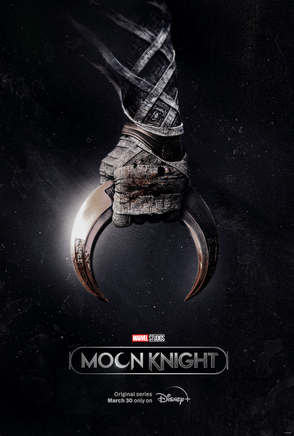 "Moon Knight" poster. Courtesy Marvel Studios/Disney+