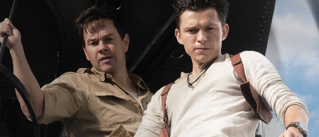 Mark Wahlberg and Tom Holland in 