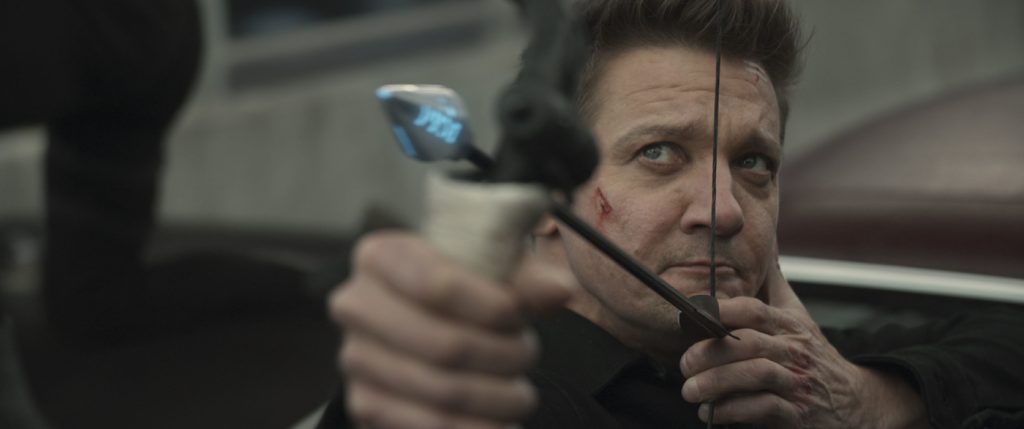 Jeremy Renner as Clint Barton/Hawkeye. Photo courtesy of Marvel Studios.