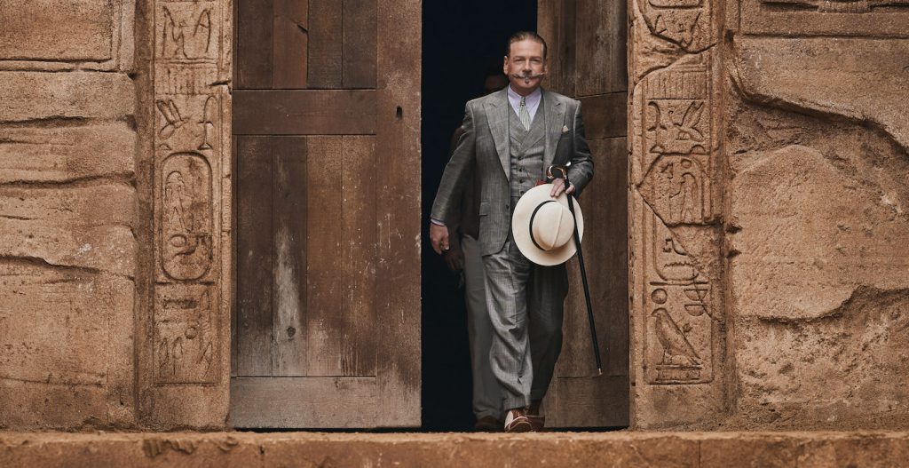 Kenneth Branagh as Hercule Poirot in 20th Century Studios’ DEATH ON THE NILE, a mystery-thriller directed by Kenneth Branagh based on Agatha Christie’s 1937 novel. Photo by Rob Youngson. © 2020 Twentieth Century Fox Film Corporation. All Rights Reserved.