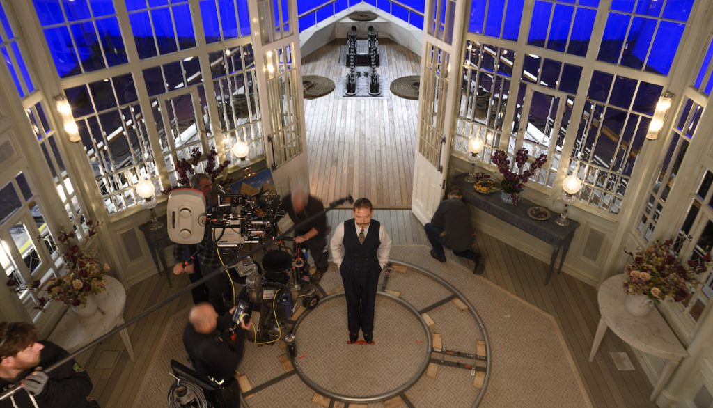 Kenneth Branagh on the set of 20th Century Studios’ DEATH ON THE NILE. Photo by Rob Youngson. © 2021 20th Century Studios. All Rights Reserved.