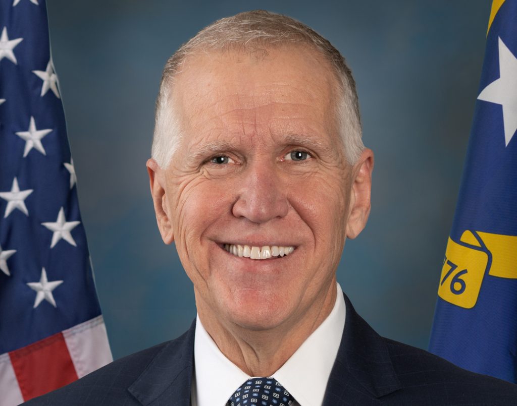 Senator Thom Tillis Motion Picture Association