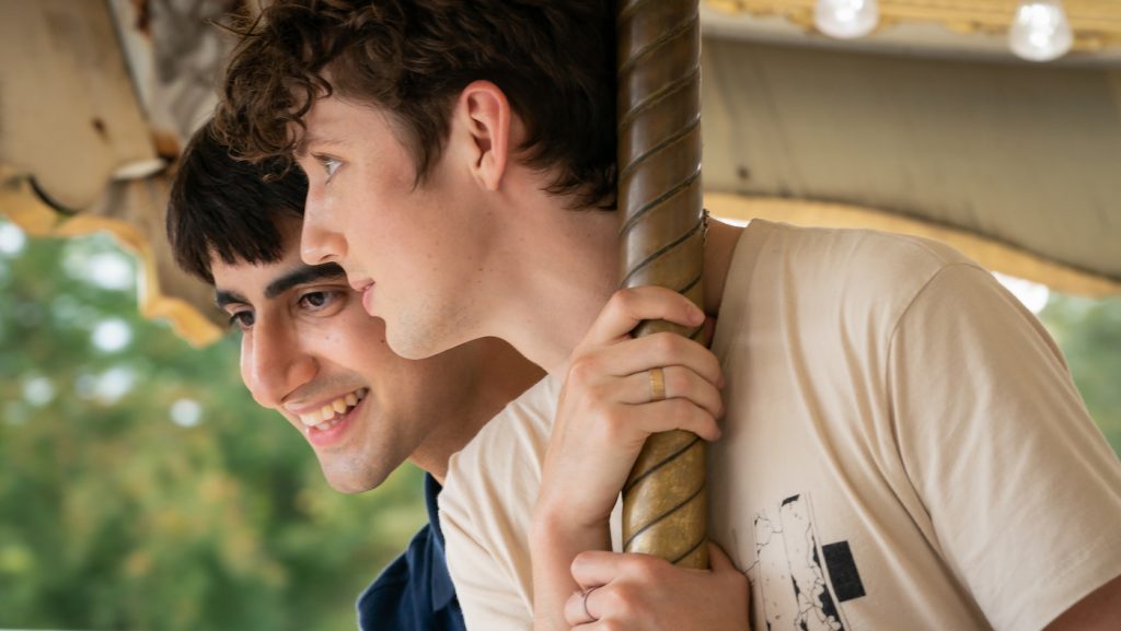 Troye Sivan & Viveik Kalra in "Three Months." Courtesy Paramount+