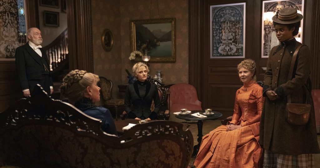 Chrstine Baranski, Louisa Jacobson, Cynthia Nixon, Denée Benton