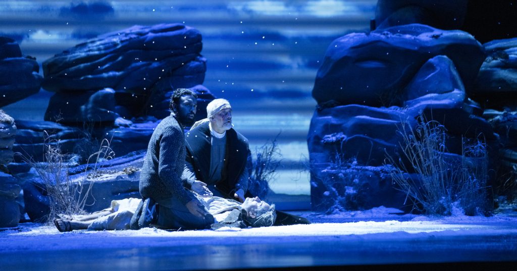 Himesh Patel, Gael García Bernal. Photograph by Parrish Lewis/HBO Max