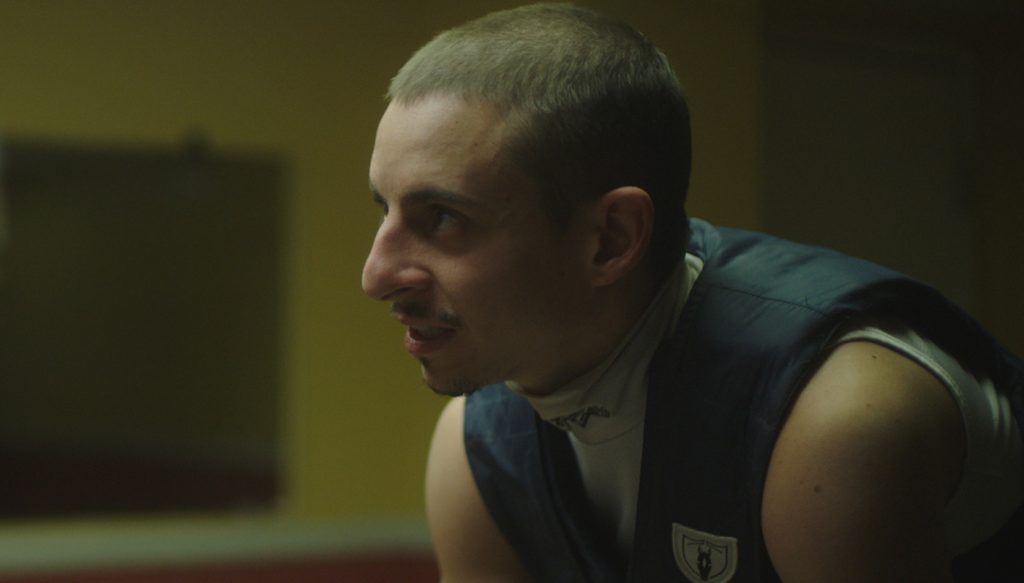 Moises Arias is Gabriel Boullait in "Jockey." Courtesy Sony Pictures Classics.