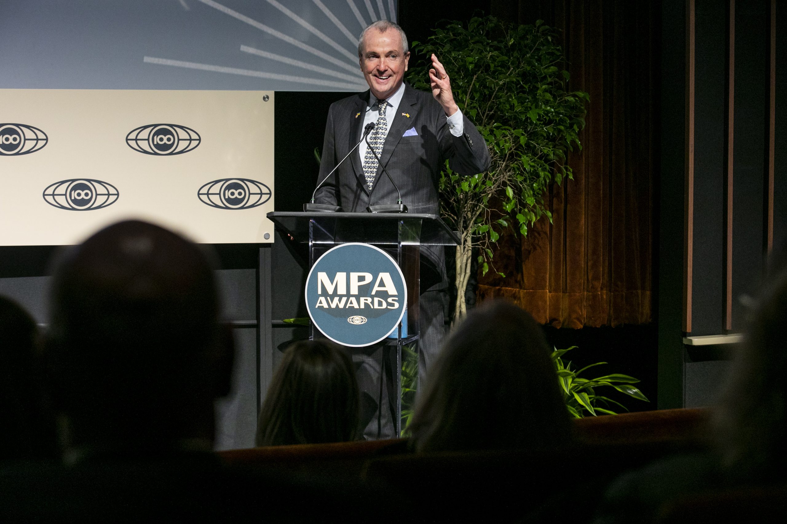Governor Phil Murphy (D-NJ), recipient of the MPA Industry Champion Award. (Credit: Kristoffer Tripplaar)