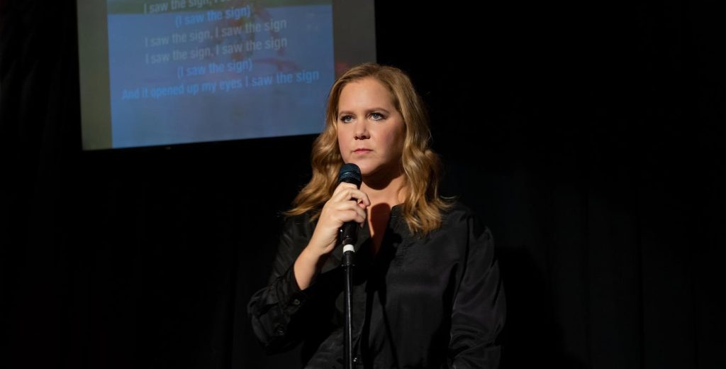 Life & Beth -- “The Sign” - Episode 101 -- The cracks in every aspect of Beth’s seemingly great but unfulfilling life are starting to show when she gets earth-shattering news that will upend it altogether. Beth (Amy Schumer), shown. (Photo by: Marcus Price/Hulu)