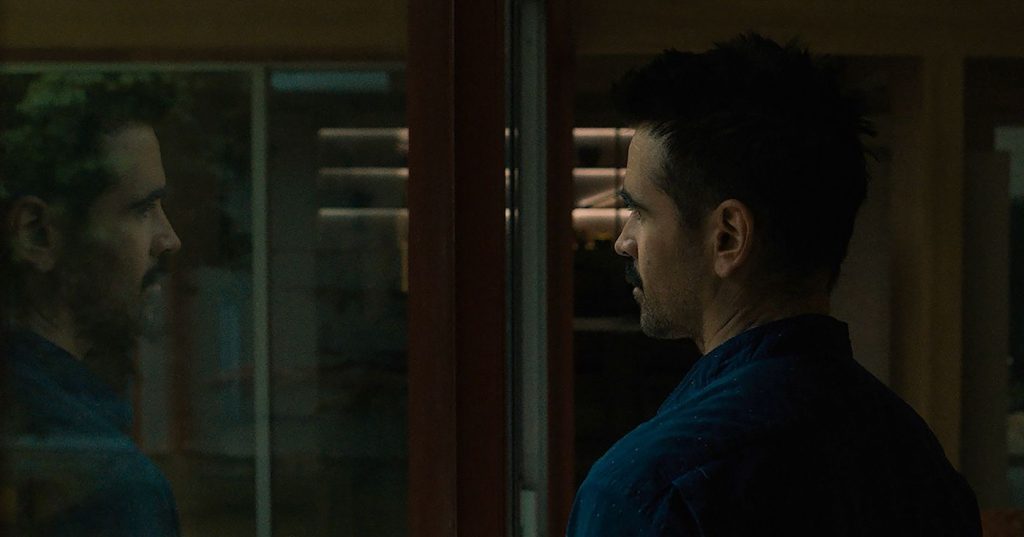Colin Farrell and Jodie Turner-Smith in "After Yang." Courtesy A24