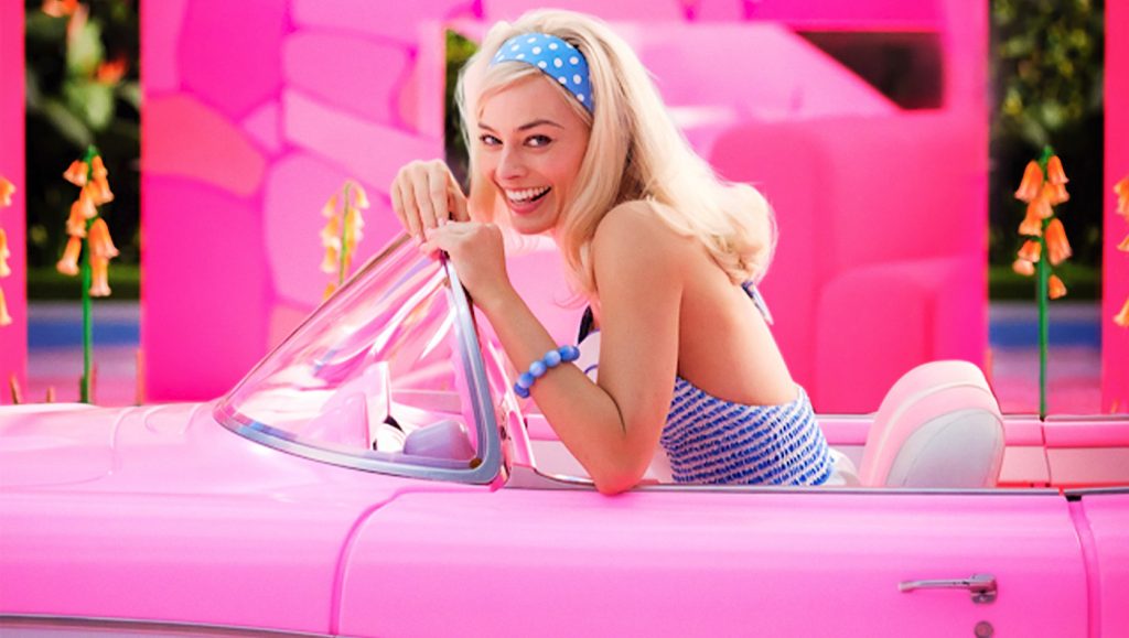 Caption: MARGOT ROBBIE as Barbie in Warner Bros. Pictures’ “BARBIE,” a Warner Bros. Pictures release. Photo Credit: Jaap Buitendijk