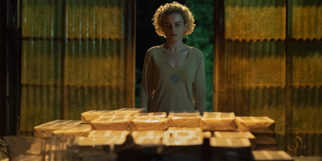 Ozark. Julia Garner as Ruth Langmore in Season 4 Part 2 Episode 2 of Ozark. Cr. Tina Rowden/Netflix © 2022