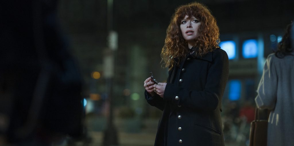 Russian Doll. Natasha Lyonne as Nadia Vulvokov in episode 201 of Russian Doll. Cr. Vanessa Clifton/Netflix © 2022