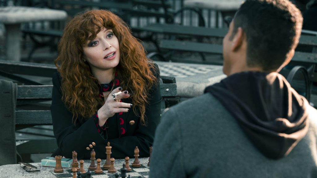 Russian Doll. (L to R) Natasha Lyonne as Nadia Vulvokov in episode 204 of Russian Doll. Cr. Vanessa Clifton/Netflix © 2022