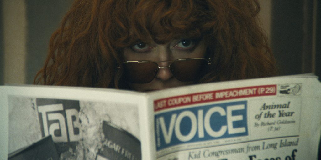 Russian Doll. Natasha Lyonne as Nadia Vulvokov in episode 202 of Russian Doll. Cr. Courtesy of Netflix © 2022