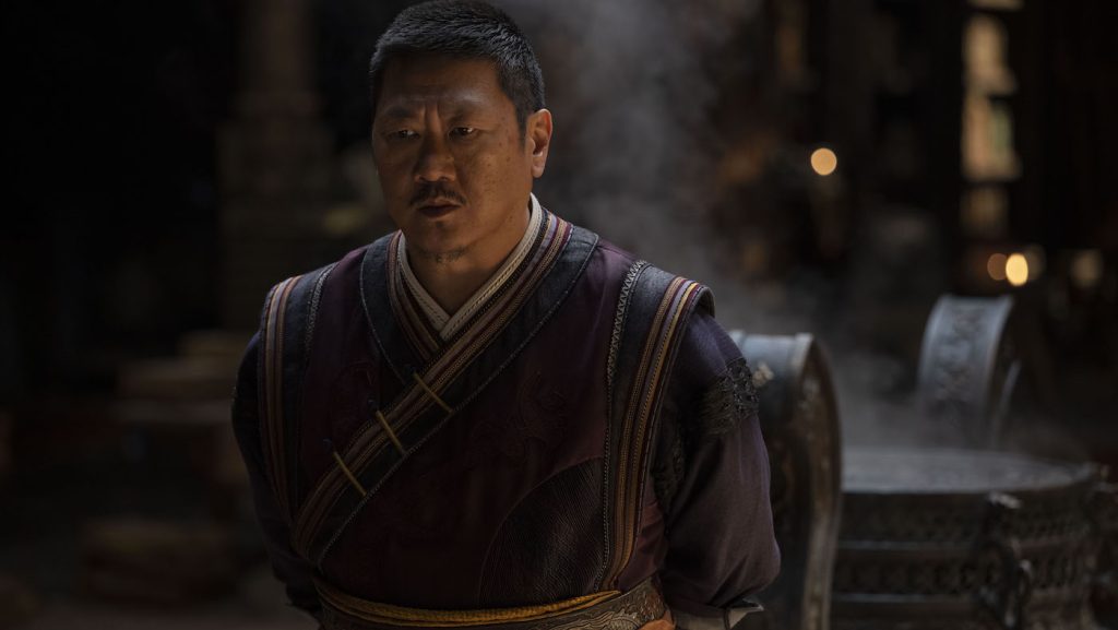 Benedict Wong as Wong in Marvel Studios' DOCTOR STRANGE IN THE MULTIVERSE OF MADNESS. Photo courtesy of Marvel Studios. ©Marvel Studios 2022. All Rights Reserved.