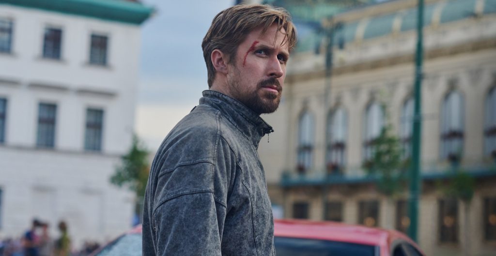 The Gray Man (2022) Ryan Gosling as Six. Cr. Stanislav Honzik/Netflix © 2022