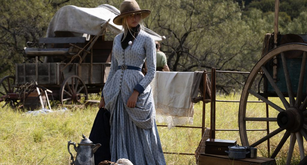 Pictured: Isabel May as Elsa of the Paramount+ original series 1883. Photo Cr: Emerson Miller/Paramount+ © 2021 MTV Entertainment Studios. All Rights Reserved.