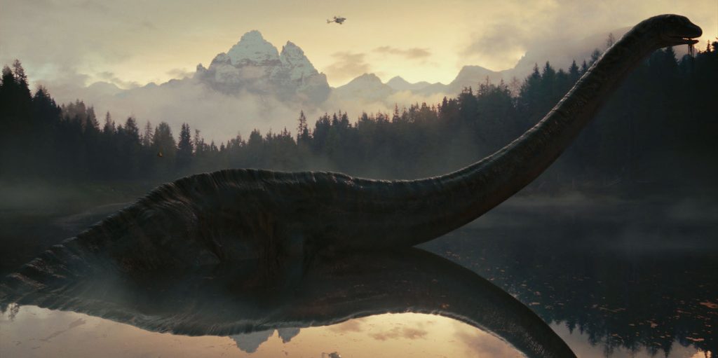 A Dreadnoughtus in Jurassic World Dominion. Courtesy Universal Pictures.