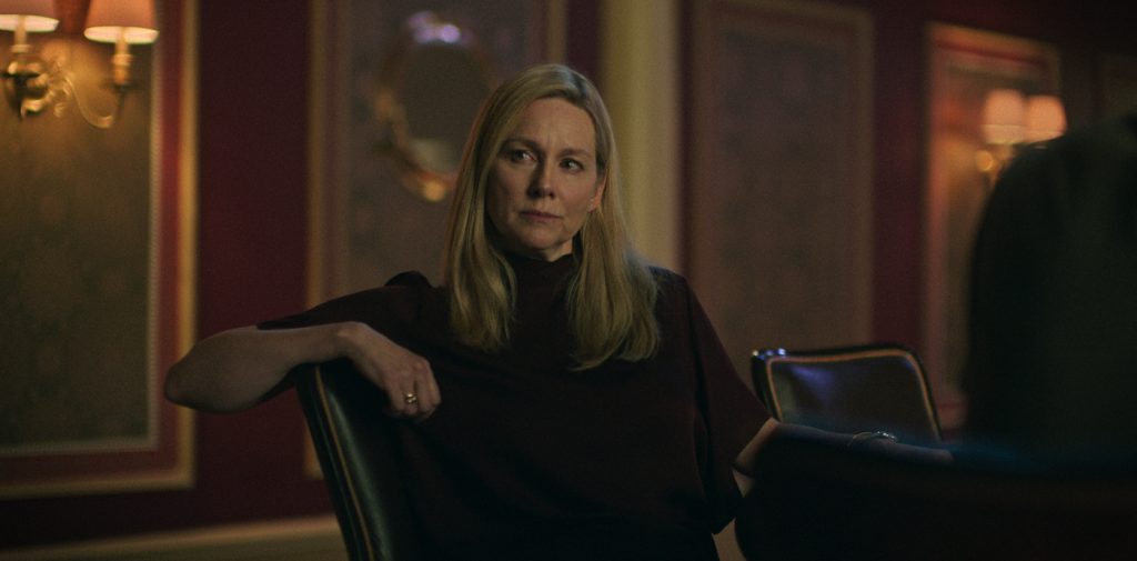 Ozark. Laura Linney as Wendy Byrde in Season 4 Part 2 Episode 4 of Ozark. Cr. Courtesy of Netflix © 2022