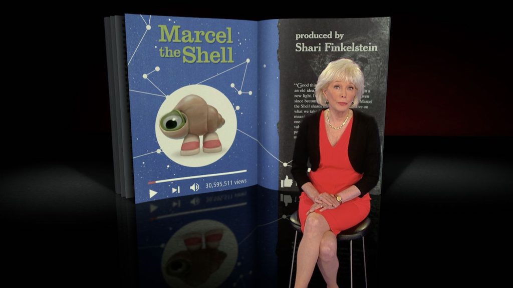 An image from "Marcel the Shell With Shoes On." Courtesy A24.