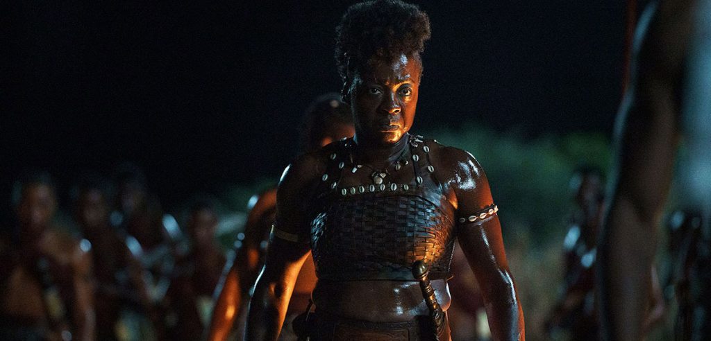 Viola Davis in "The Woman King." Courtesy Sony Pictures.