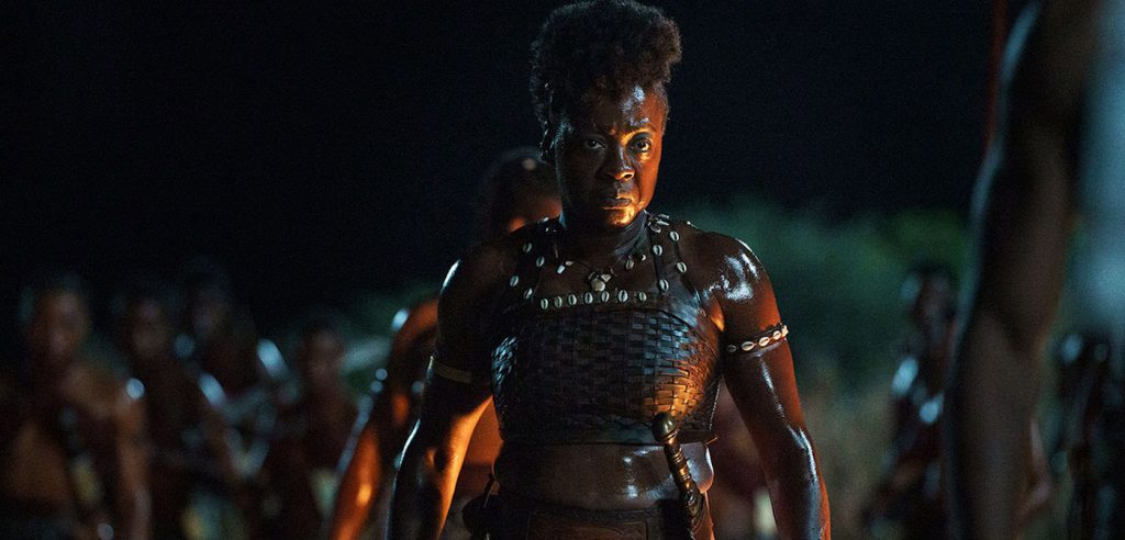Viola Davis in "The Woman King." Courtesy Sony Pictures.