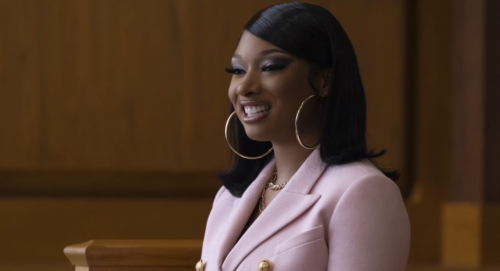 Megan Thee Stallion in Marvel Studios' She-Hulk: Attorney At Law, exclusively on Disney+. Photo by Chuck Zlotnick. © 2022 MARVEL.