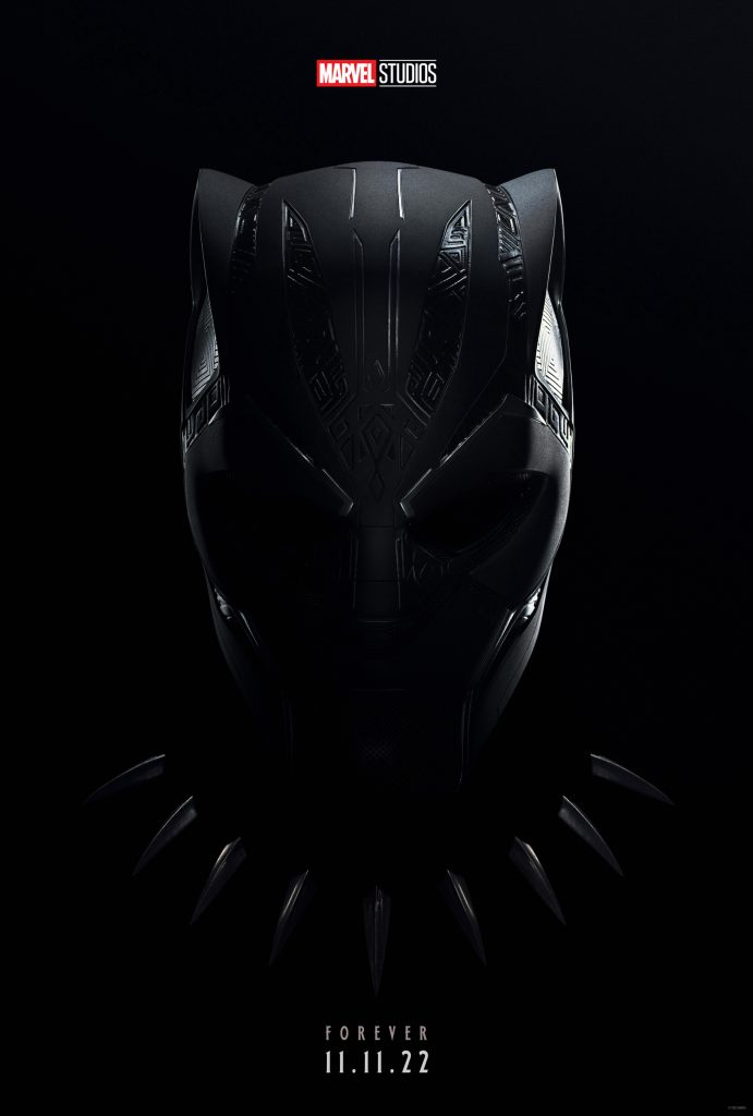 BLACK PANTHER: WAKANDA FOREVER. New theatrical poster. Courtesy Marvel Studios/Walt Disney Studios.